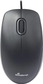 MediaRange Compact 3-Button Silent Optical Mouse schwarz, USB (MROS212)
