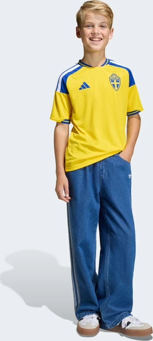 adidas FIFA WM 2026 Schweden Heimtrikot kurzarm (Junior)