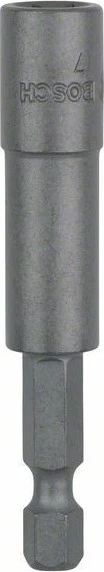 Bosch Professional Extra Hart Außensechskant Bit 1/4", 7x65mm, 1 Stück