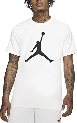 Nike Jordan Jumpman T-Shirt kurzarm weiß/schwarz (Herren)