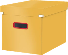 Leitz Click & Store Cosy Aufbewahrungsbox groß, A4, gelb