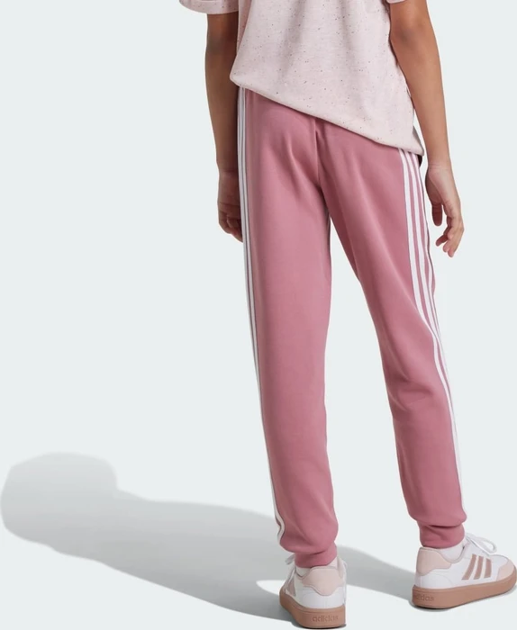 adidas Future Icons 3-Streifen Cotton Trainingshose lang rosa/weiß (Junior)