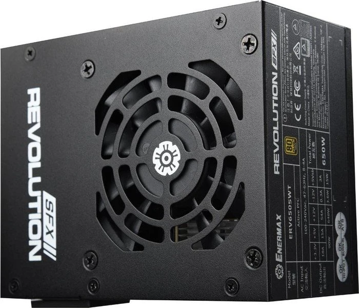 Enermax Revolution SFX 650W, SFX