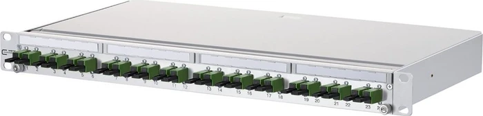 Metz Connect LWL-Patchpanel E2000 APC Kupplungen, 12-Port