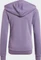 adidas Essentials Linear Logo Kapuze Hoodie shadow violet/clear pink (Junior) Vorschaubild