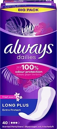 Always Dailies Extra Protect long plus, 40 Stück