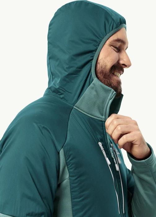 Jack Wolfskin Alpgrat Pro Ins Fz Funktionsjacke jade green (Herren)