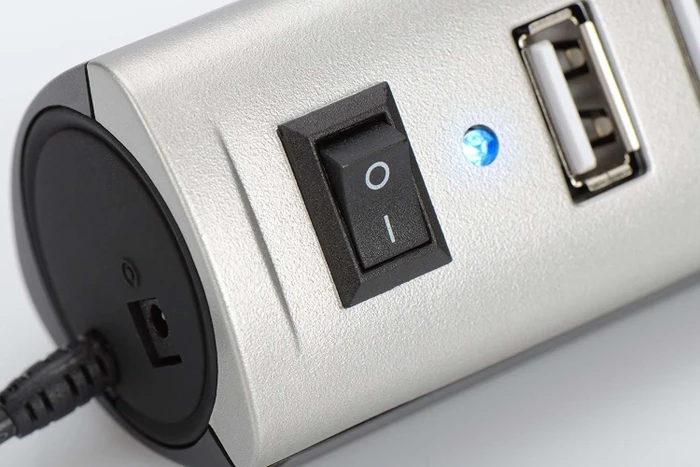 Ednet Eco USB-Hub, 4x USB-A 2.0, USB-A 2.0 [Stecker]