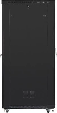 Lanberg 19" Rackschrank 42HE, freistehend, V2, Glastür, IP20, RAL 9004, 1200mm tief