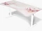 Arozzi Arena Gaming Desk Schreibtisch 160x82cm Sakura/weiß Vorschaubild