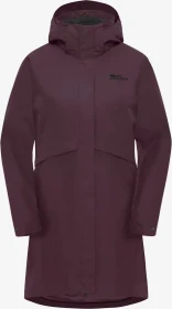 Jack Wolfskin Baylight 3in1 Funktionsmantel amaranth (Damen)