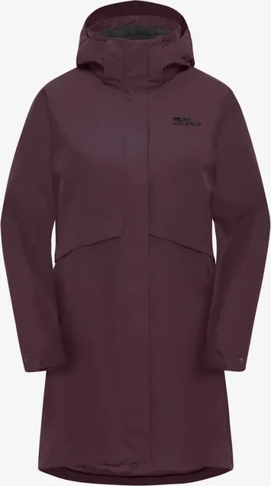 Jack Wolfskin Baylight 3in1 Funktionsmantel amaranth (Damen)