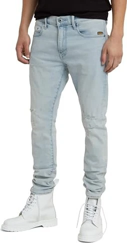 G-Star Revend FWD Skinny Jeans sun faded bluejay destroyed (Herren)