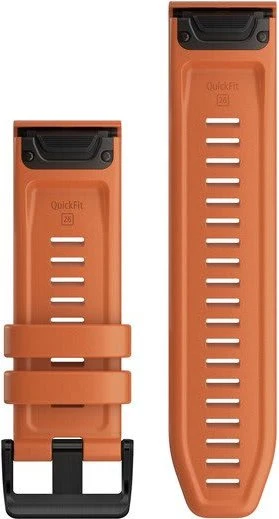 Garmin Ersatzarmband QuickFit 26 Silikon ember orange