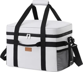 Lifewit 50 Cans Kühltasche grau
