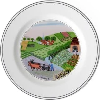 Villeroy & Boch Design Naif Feldarbeit Brotteller 17cm