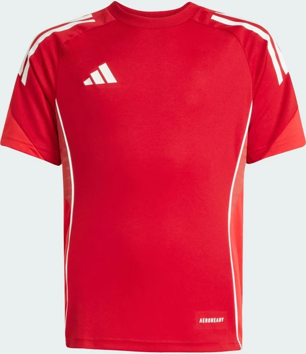adidas Tiro 25 Competition Trikot kurzarm team power red 2/pure ruby (Junior)