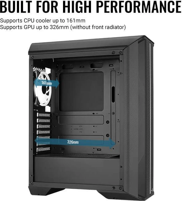 AeroCool Splinter Duo, Glasfenster