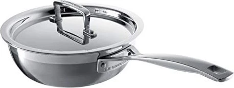 Le Creuset 3-Ply Sautépfanne mit Deckel 24cm