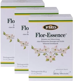 Flora Flor Essence Tee, 63g (3x 21g)