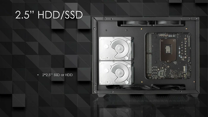 Raijintek Ophion 7L, weiß, Mini-ITX
