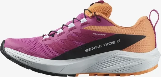 Salomon Sense Ride 5 GTX rose violet/white/bird of paradise (Damen)