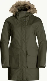 Jack Wolfskin Winterfrost Ins Funktionsmantel island moss (Damen)