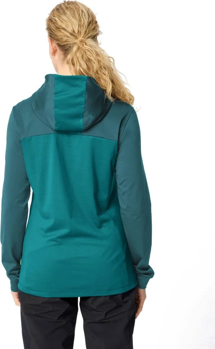 Vaude Qimsa Hoody Trikot langarm fjord green (Damen)
