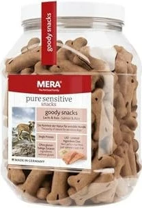 Mera Pure Sensitive Goody Snacks, mit Lachs und Reis, 600g