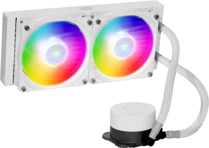 Cooler Master MasterLiquid ML240L ARGB V2 White Edition, weiß