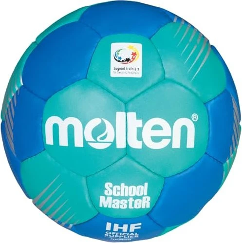 Molten School Master Handball grau/blau