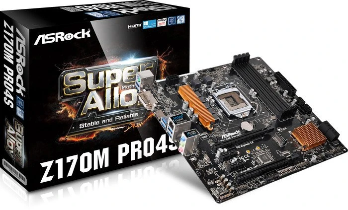 ASRock Z170M Pro4S (Intel 1151)