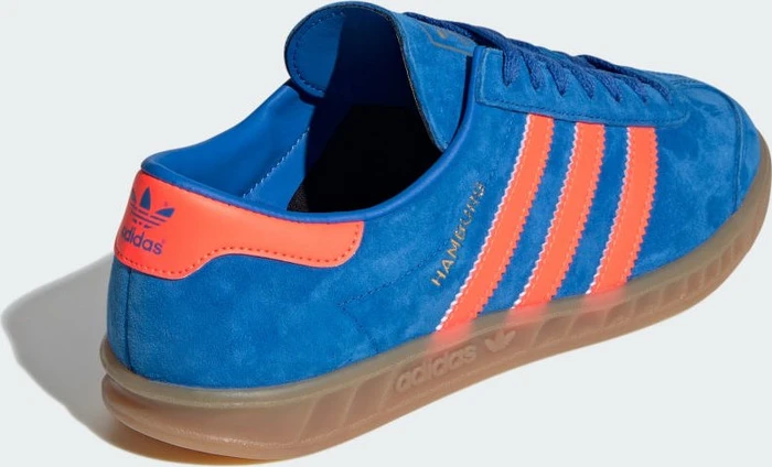 adidas Hamburg blue bird/solar orange/gum