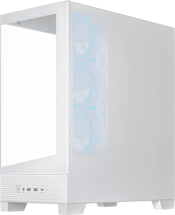ASUS A31 Plus TG ARGB White, Glasfenster