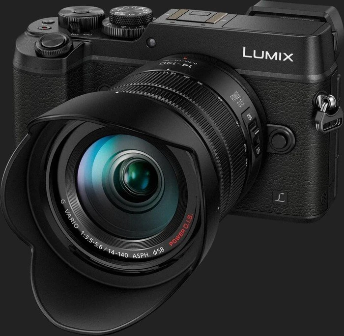 Panasonic Lumix DMC-GX8 schwarz mit Objektiv Lumix G Vario 14-140mm 3.5-5.6 ASPH OIS