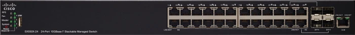 Cisco SX550X Rackmount 10G Managed Switch, 20x RJ-45, 4x RJ-45/SFP+
