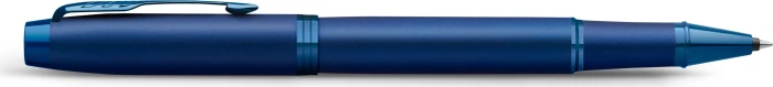 Parker IM Monochrome Tintenroller (Mine) blue stainless steel, Geschenkbox