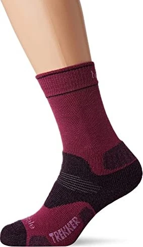 Bridgedale Trekker Wandersocken berry (Damen)