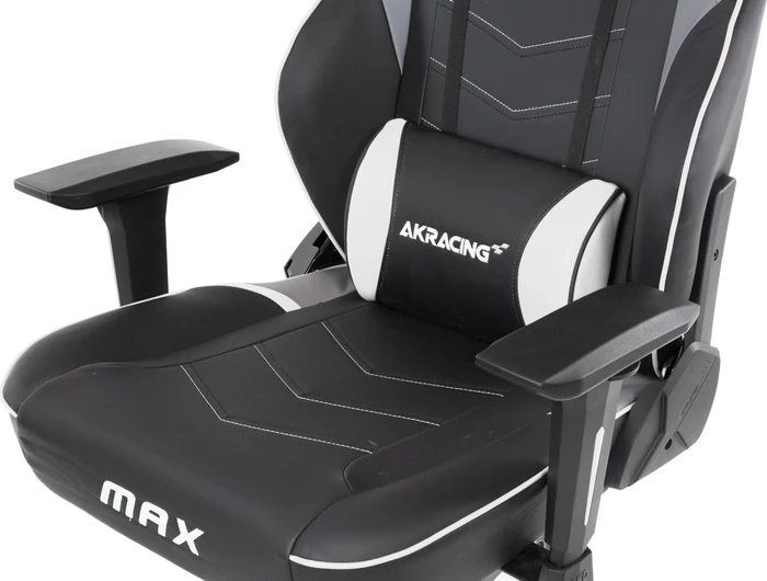 AKRacing Master Max Gamingstuhl, schwarz/grau/weiß