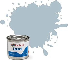 Humbrol Enamel Paint 27003 polished steel metalcote, 14ml