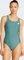 adidas mit V-förmigem Rückendesign Badeanzug preloved teal (Damen) Vorschaubild