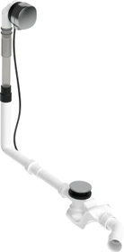 Duravit Universal Ab- und Überlaufgarnitur mit Zulauf chrom