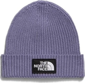 The North Face Box Logo Cuff Beanie grounded plum (Junior)