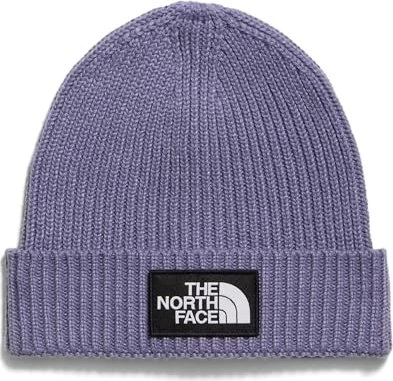 The North Face Box Logo Cuff Beanie grounded plum (Junior)