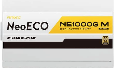 Antec Neo Eco Gold Modular NE1000G M White 1000W, ATX 3.0
