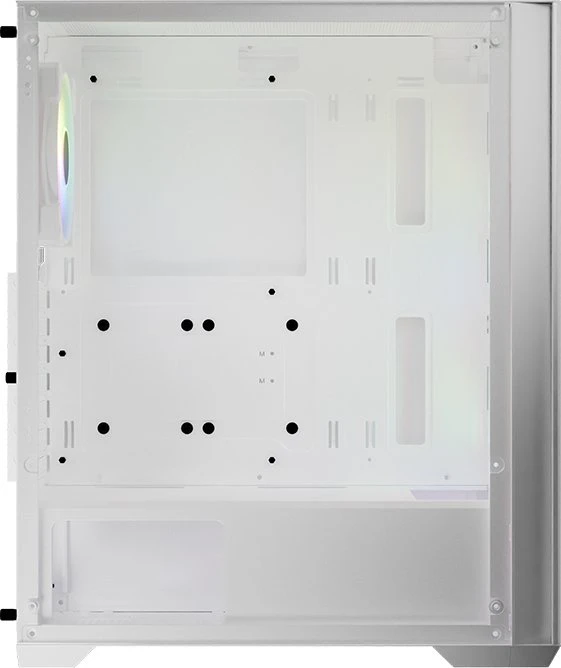 LC-Power Gaming 717W Meshwork_L Light, weiß, Glasfenster
