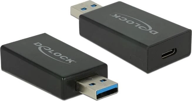 DeLOCK Adapter, USB-A 3.1 [Stecker] auf USB-C 3.1 [Buchse] Adapter