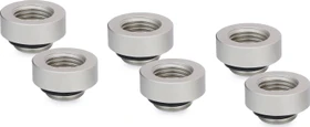 Thermal Grizzly DeltaMate Extender MF7, Verlängerung, G1/4", matt nickel, 6er-Pack