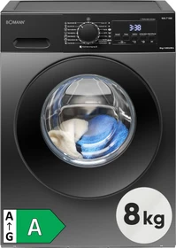 Bomann WA 7188 Frontlader titan schwarz
