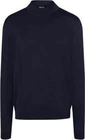 Maerz Stehkragen Merinowolle Pullover navy (Herren)